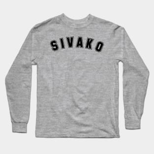 Sivako (black text) Long Sleeve T-Shirt